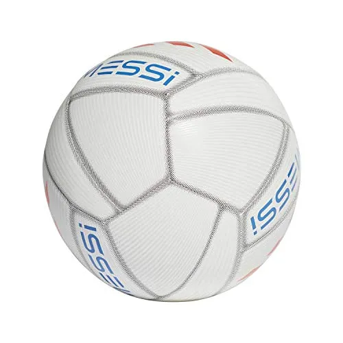 Adidas TPU Football, Size 5, (White, Crystal White, Football Blue, Solar Red)
