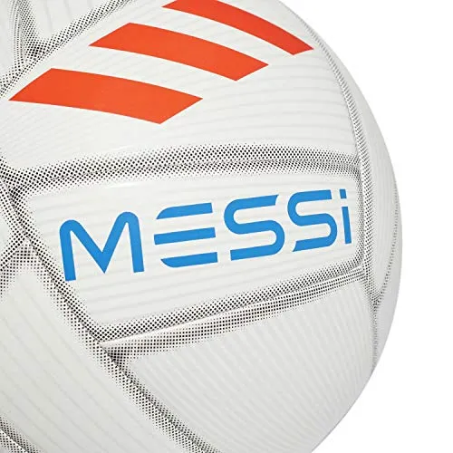Adidas TPU Football, Size 5, (White, Crystal White, Football Blue, Solar Red)