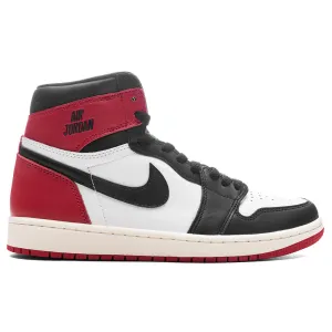 Air Jordan 1 Retro High OG 'Black Toe Reimagined' - White/Black/Varsity Red/Sail