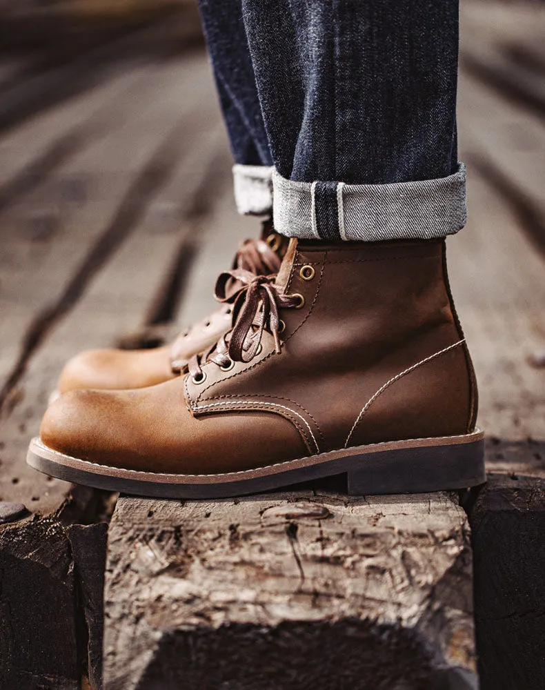 American Retro Beckman 9011 Leather Outdoor Martin Men's Boot