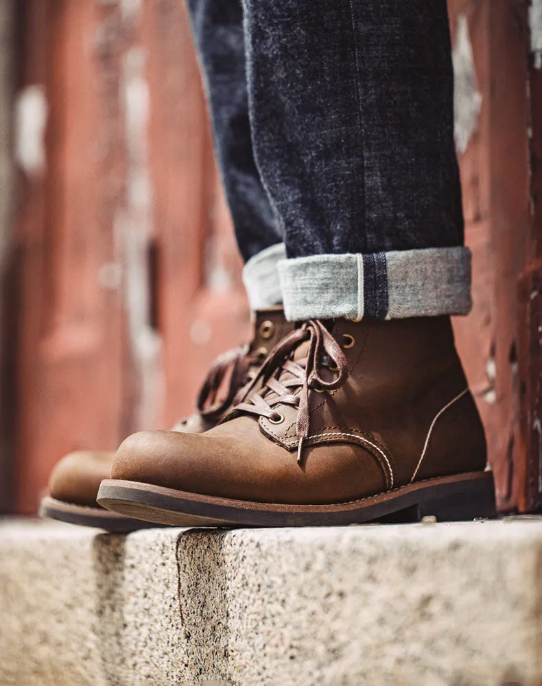 American Retro Beckman 9011 Leather Outdoor Martin Men's Boot