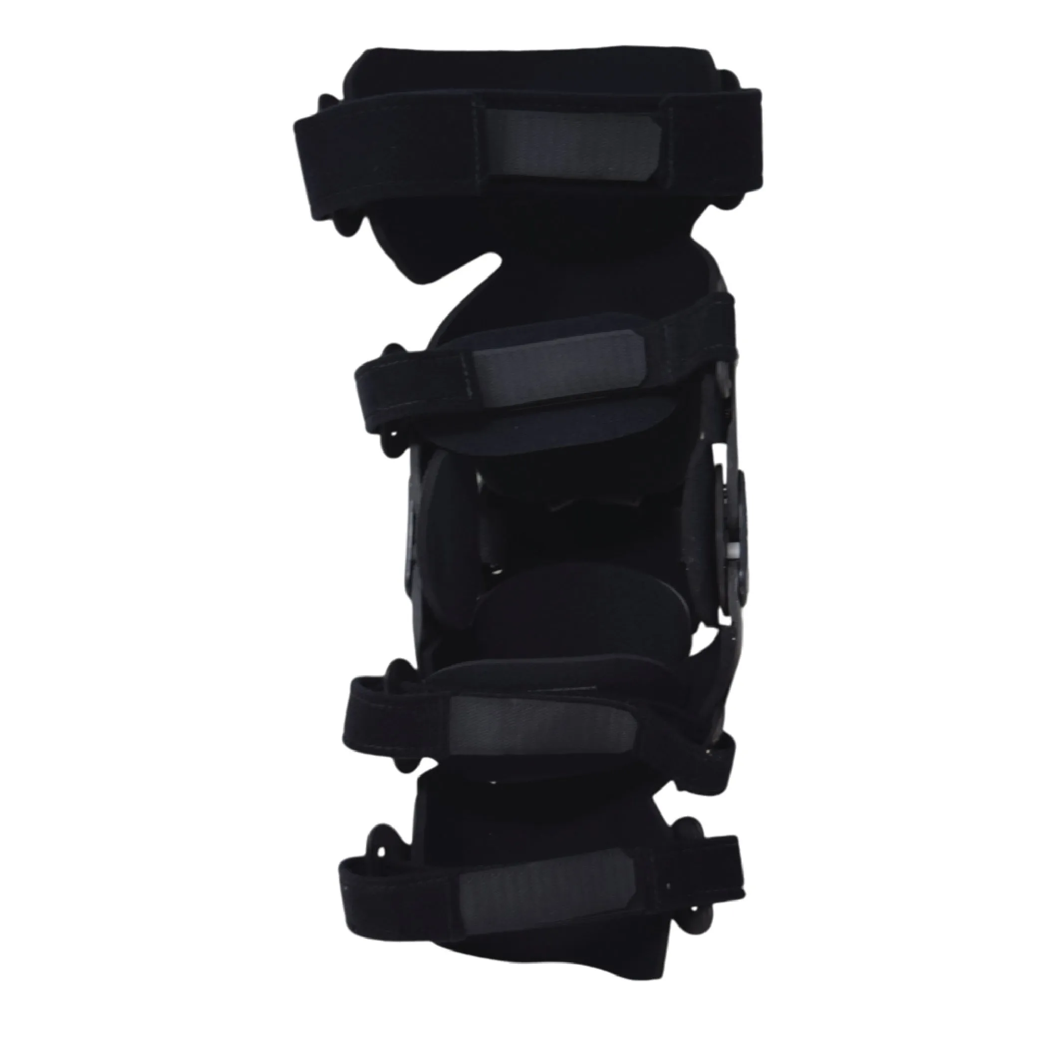 Asterisk Carbon Cell One - Advanced Knee Protector Brace (Left Only) for Motocross, Snowboarding, Wakeboarding, Off-Roading, Football, & More - Size X-Small