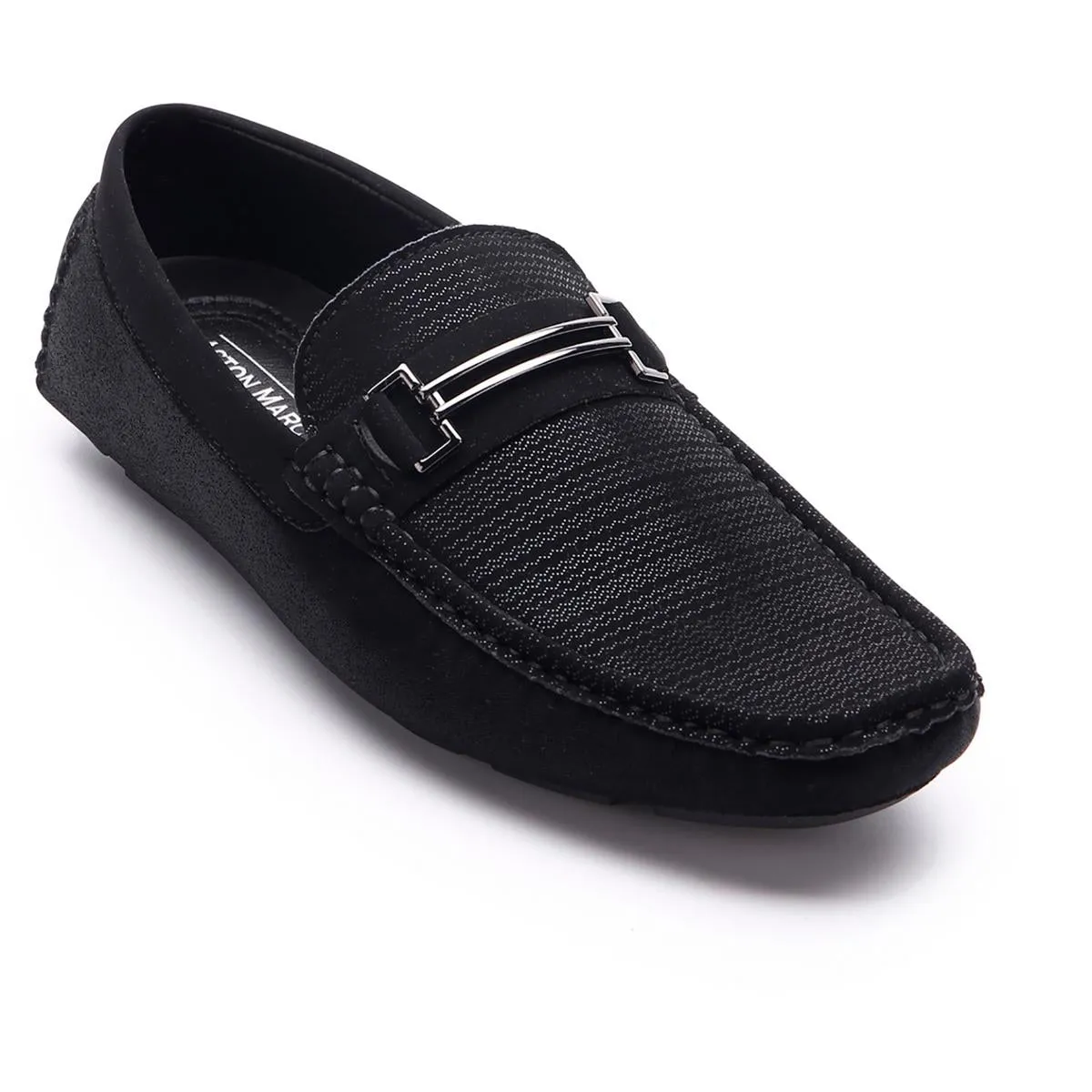 Aston Marc Mens Faux Suede Driving Loafers