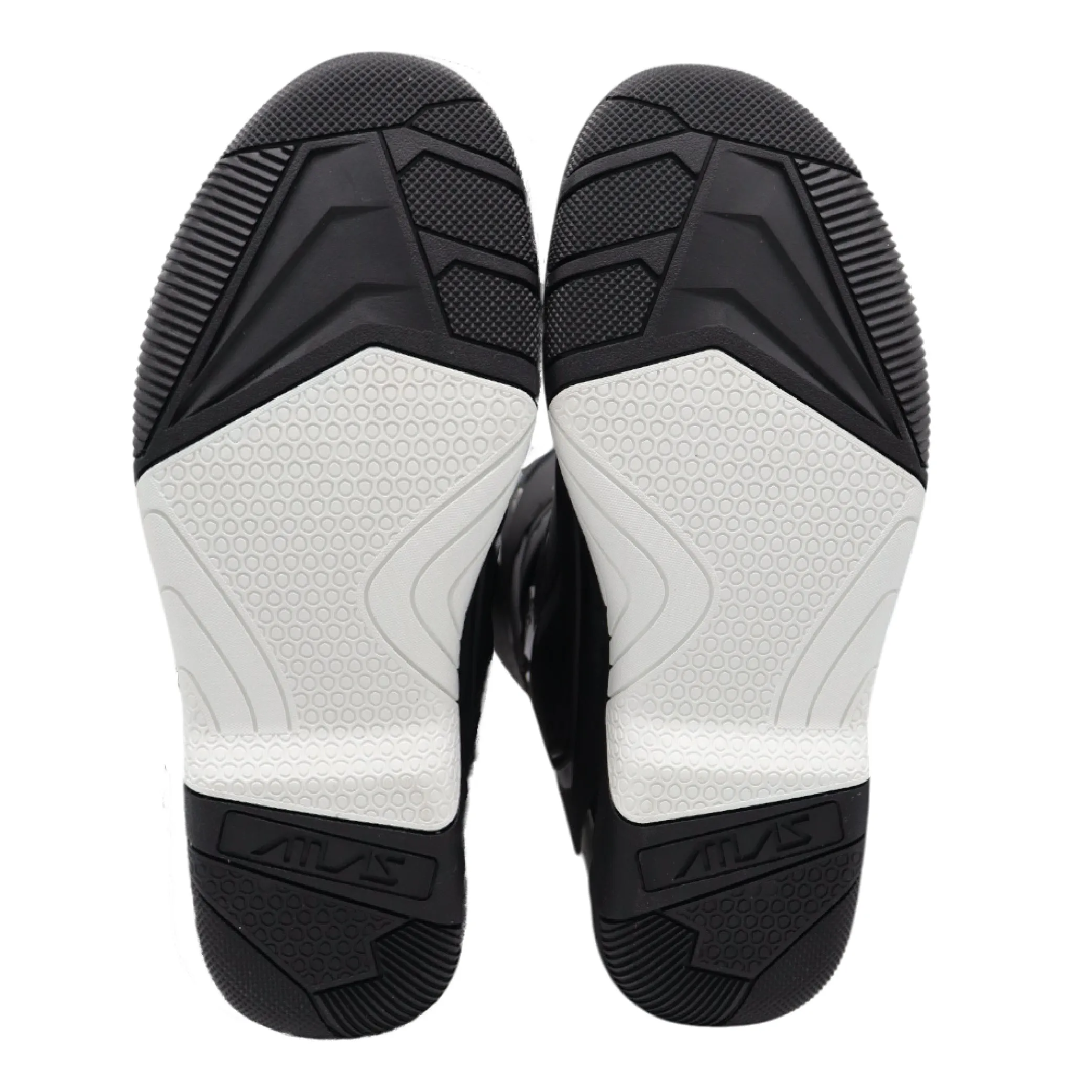 Atlas Traction  Boots for Racing & Powersports - Adult - Size: 8 (Black)