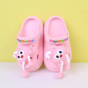 Attractive Pink Themed Kids Clogs