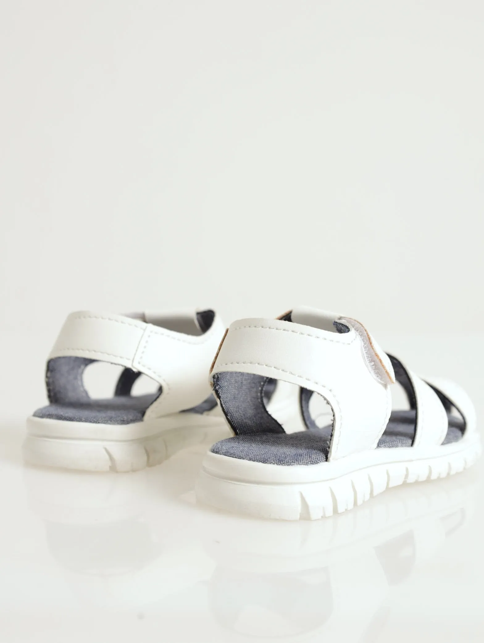 Baby Boys Fisherman Sandal - White