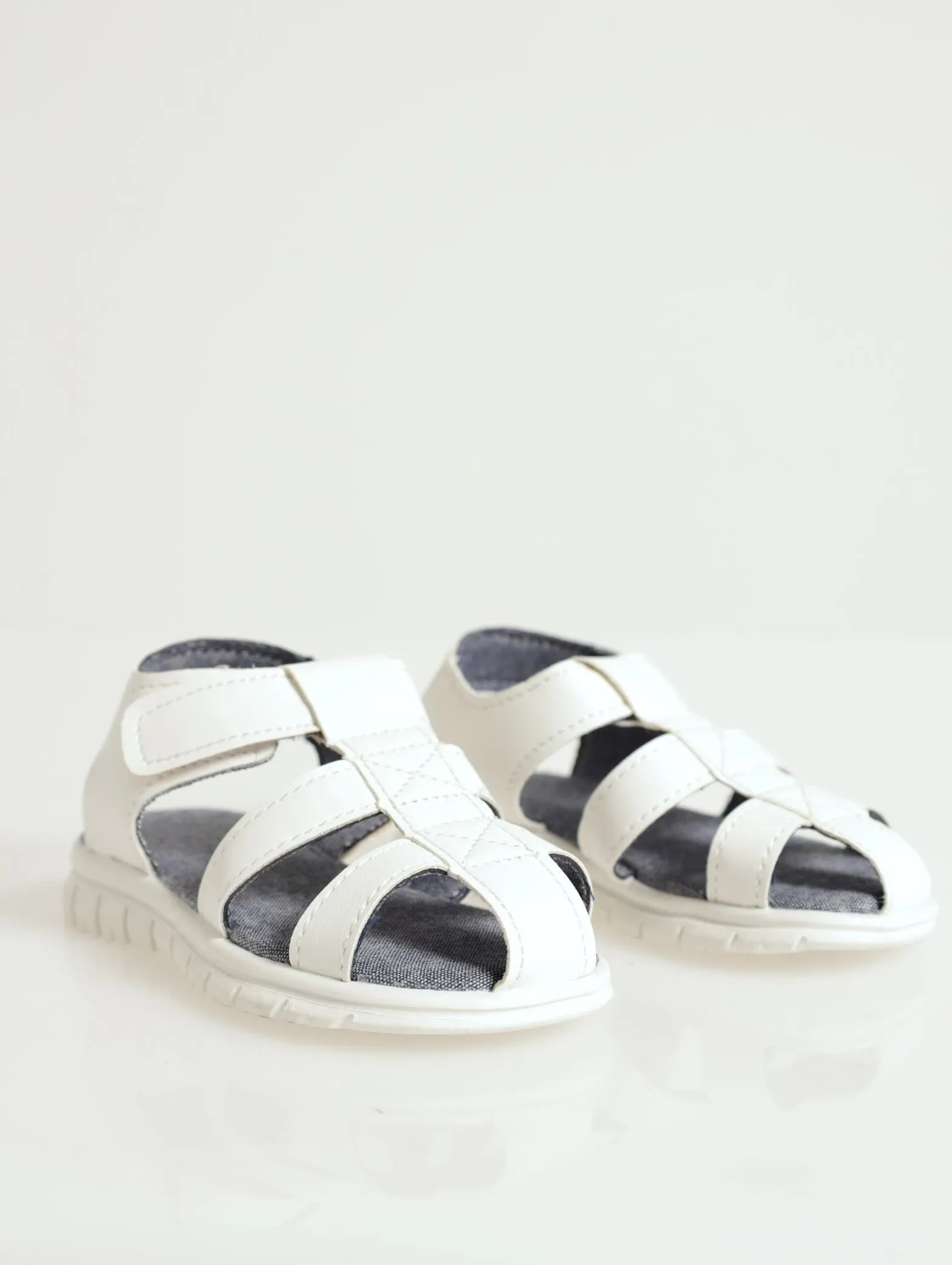 Baby Boys Fisherman Sandal - White