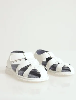 Baby Boys Fisherman Sandal - White