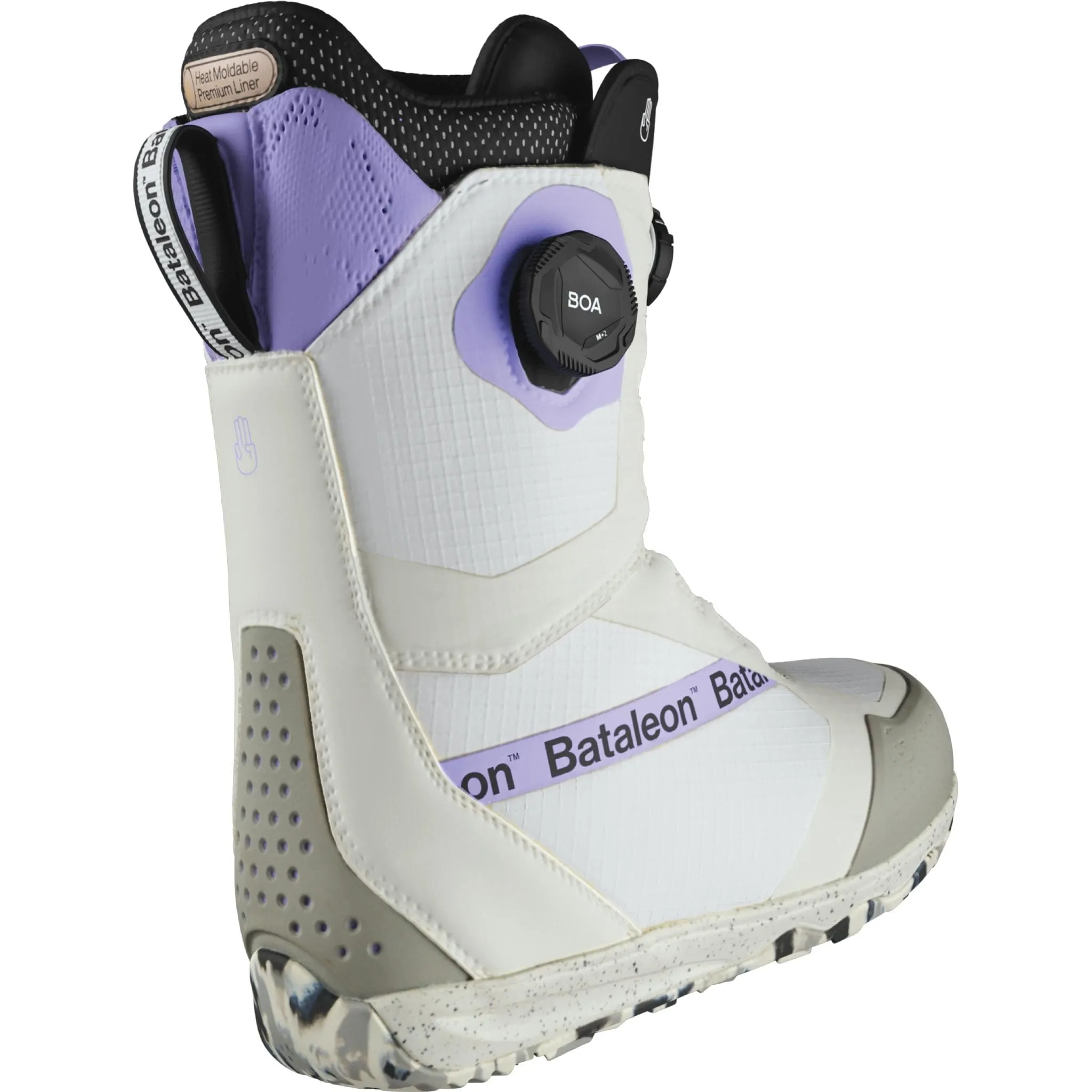 Bataleon Womens Mosh BOA Snowboard Boots Virtual Grape 2025
