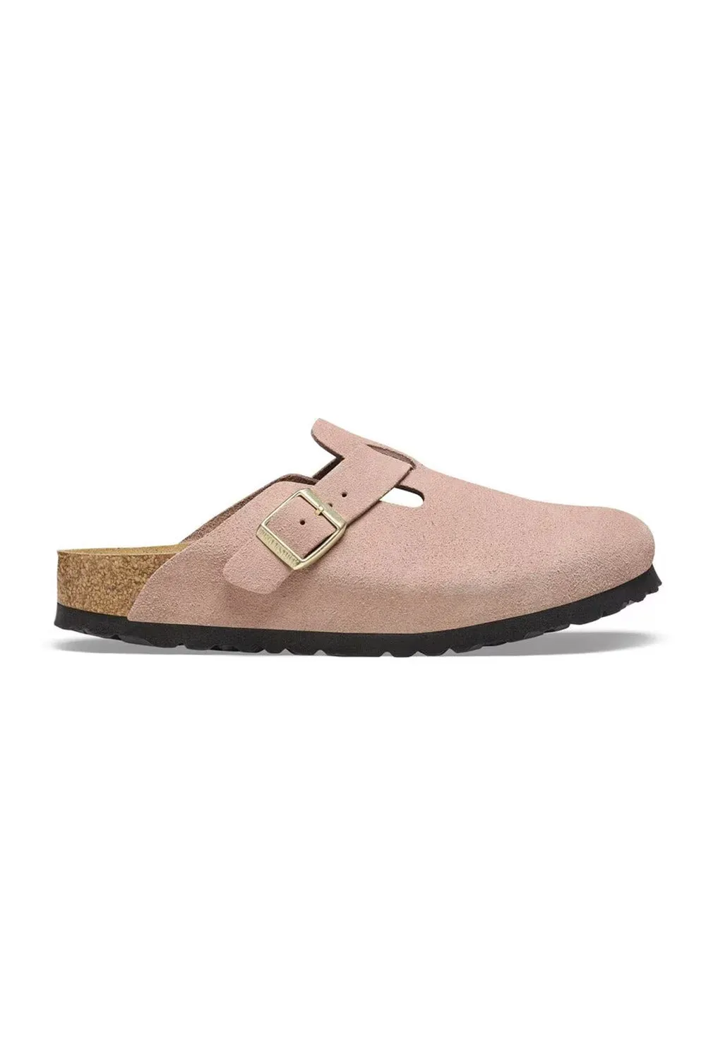 Birkenstock Boston Suede Clogs for Women in Rose | 1026171
