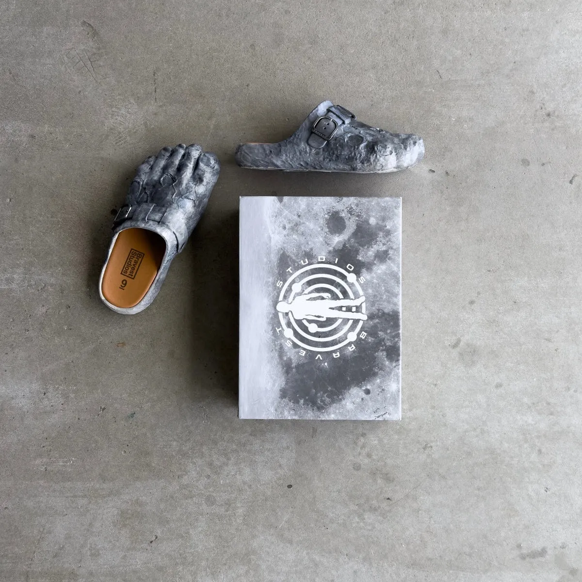 BRAVEST STUDIOS MOON CLOGS KID CUDI COLLAB