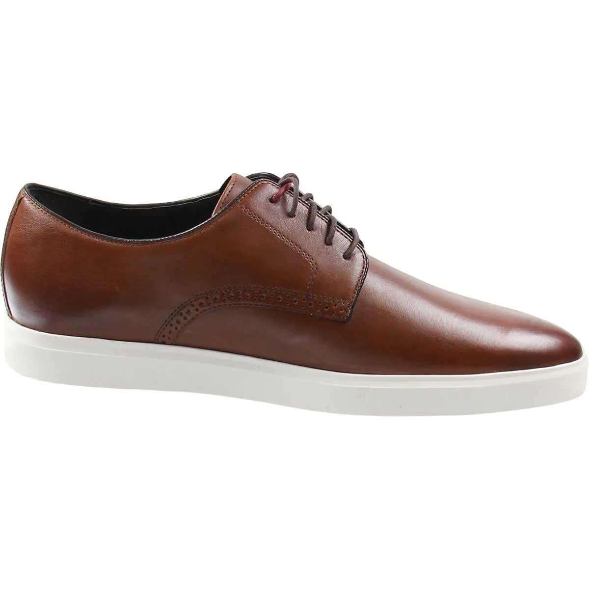 Brody Mens Lace-Up Leather Loafers
