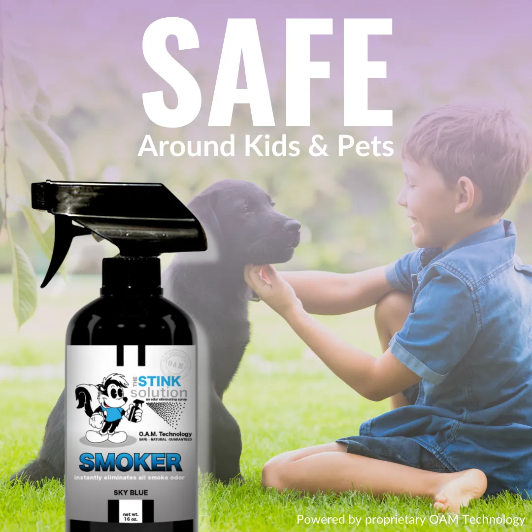 Buy 2 Get 1 FREE - Two Smoke Odor Eliminating Sprays (Bamboo Teak)   One For Any Odor Eliminating Spray (Coconut Mango) 16 oz