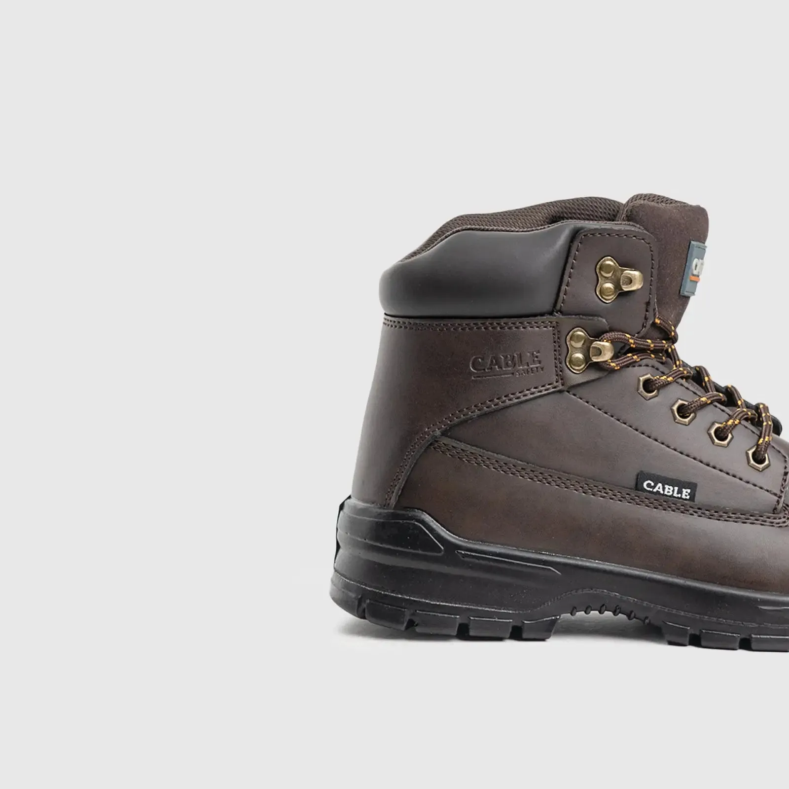 Cable Platinum Steel Toe Brown