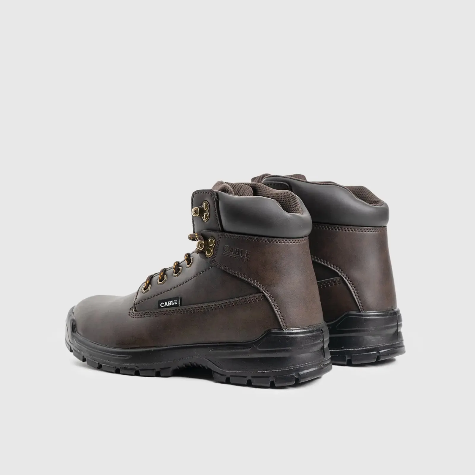Cable Platinum Steel Toe Brown