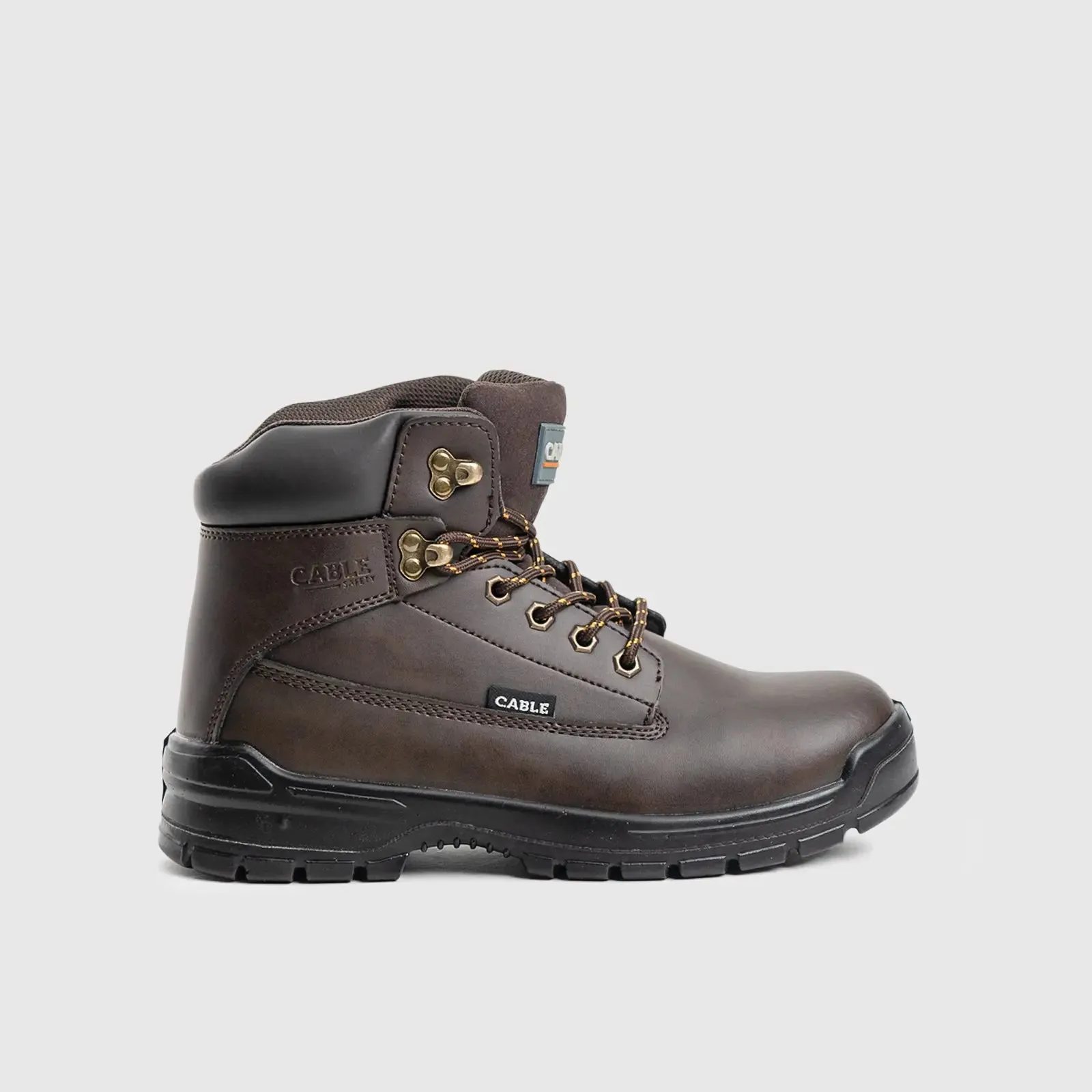 Cable Platinum Steel Toe Brown