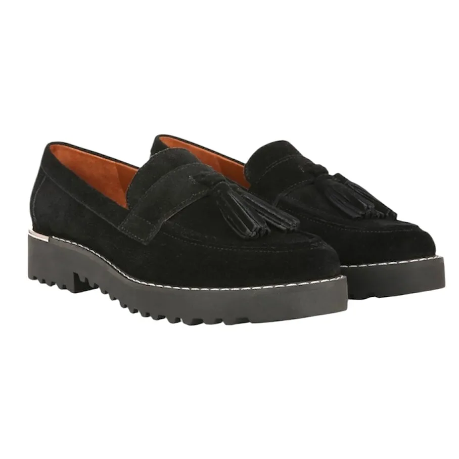CAROLYNN Chunky Platform Lug Sole Tassel Loafers
