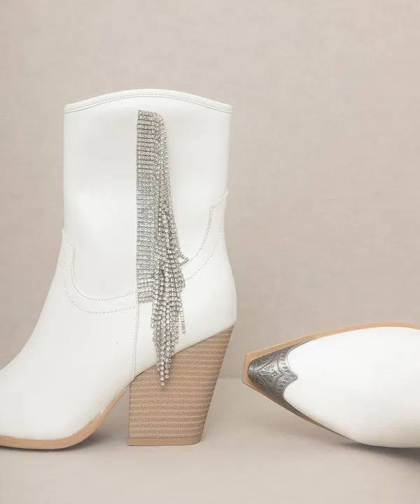 Carrie Rhinestone Boots