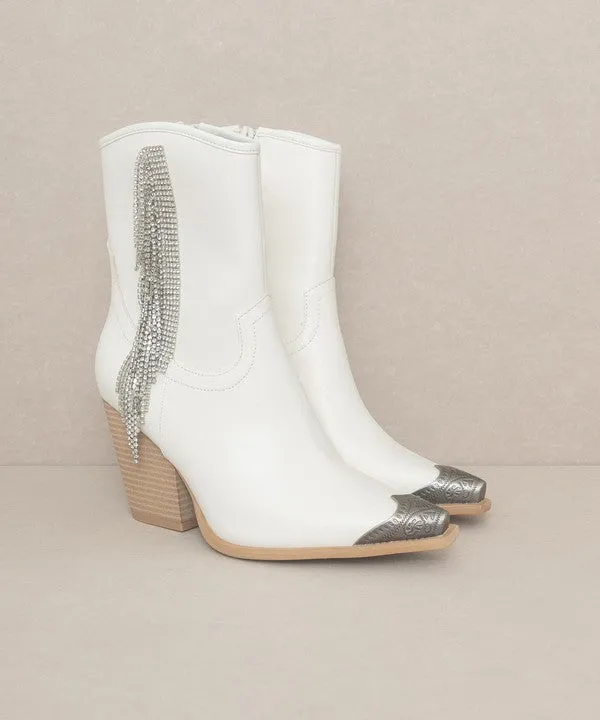 Carrie Rhinestone Boots