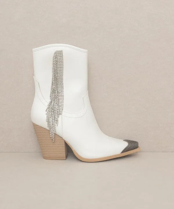 Carrie Rhinestone Boots