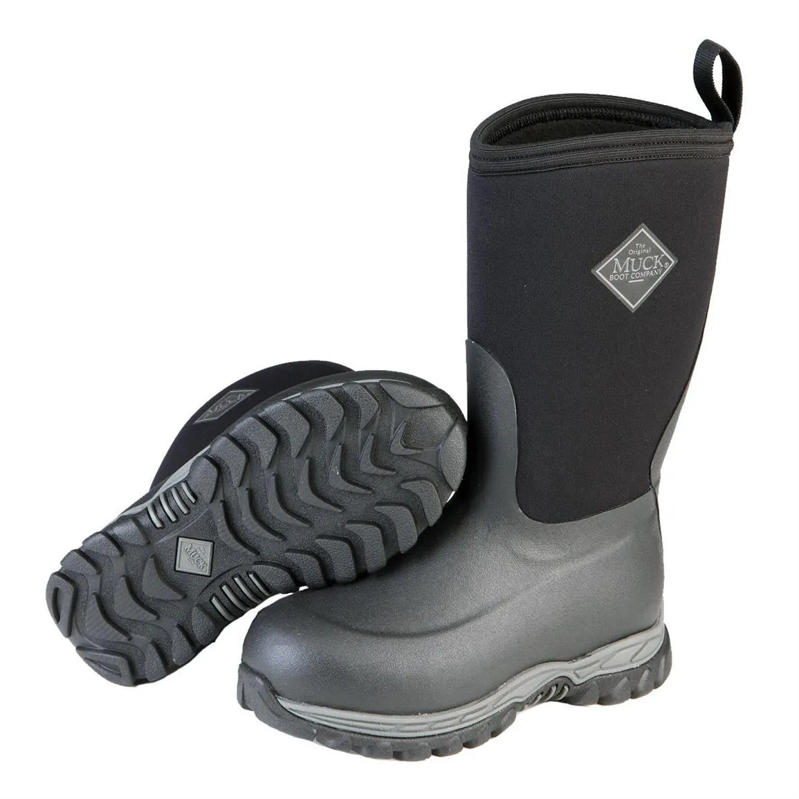 CLMBRG2-6-Blk/Blk Muck Boot Kids Rugged II