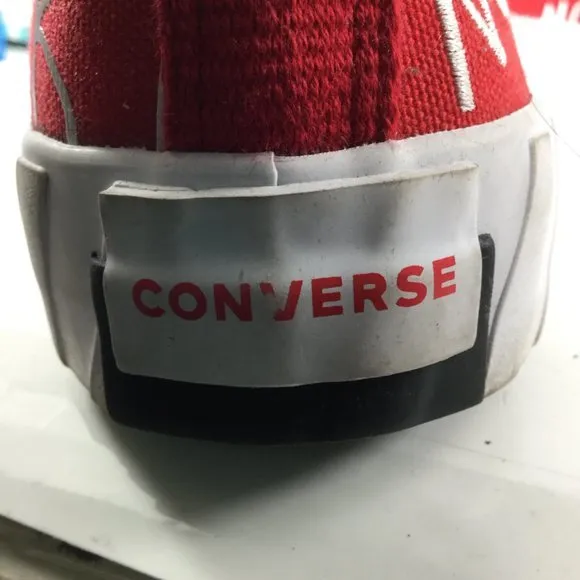 Converse Sneakers Boys Size 7 UNT1TL3D High Top Red White Not A Chuck
