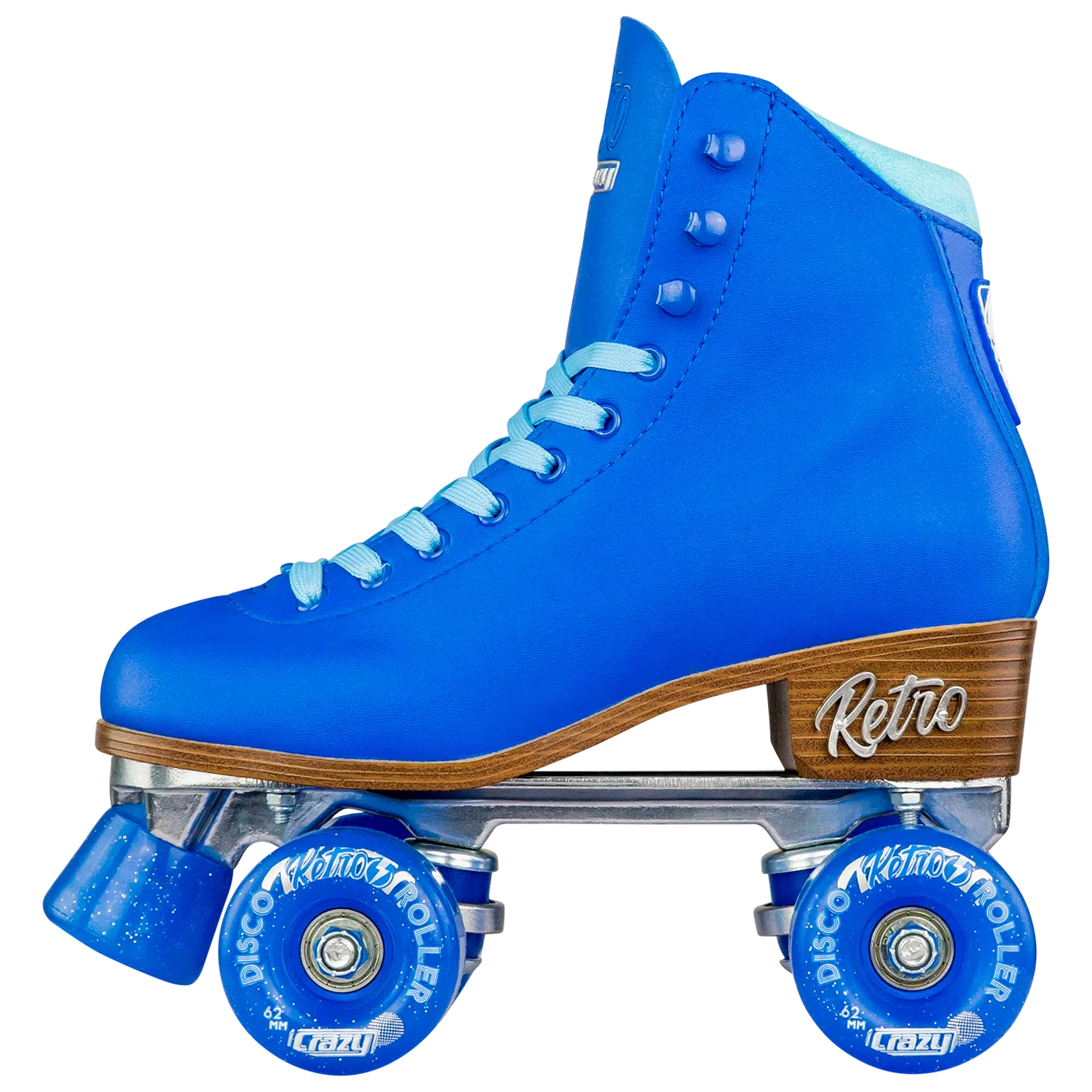 Crazy Retro Roller Skates Blue