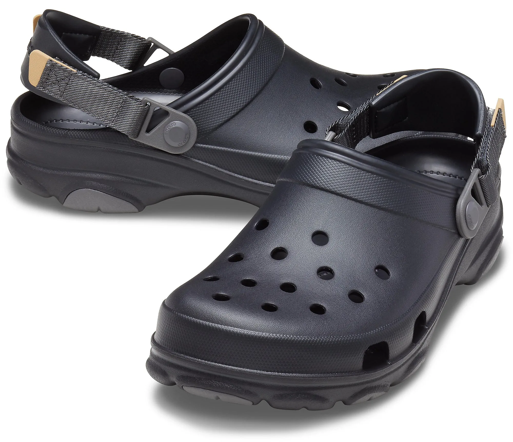 Crocs Adults Unisex All Terrain Clogs In Black