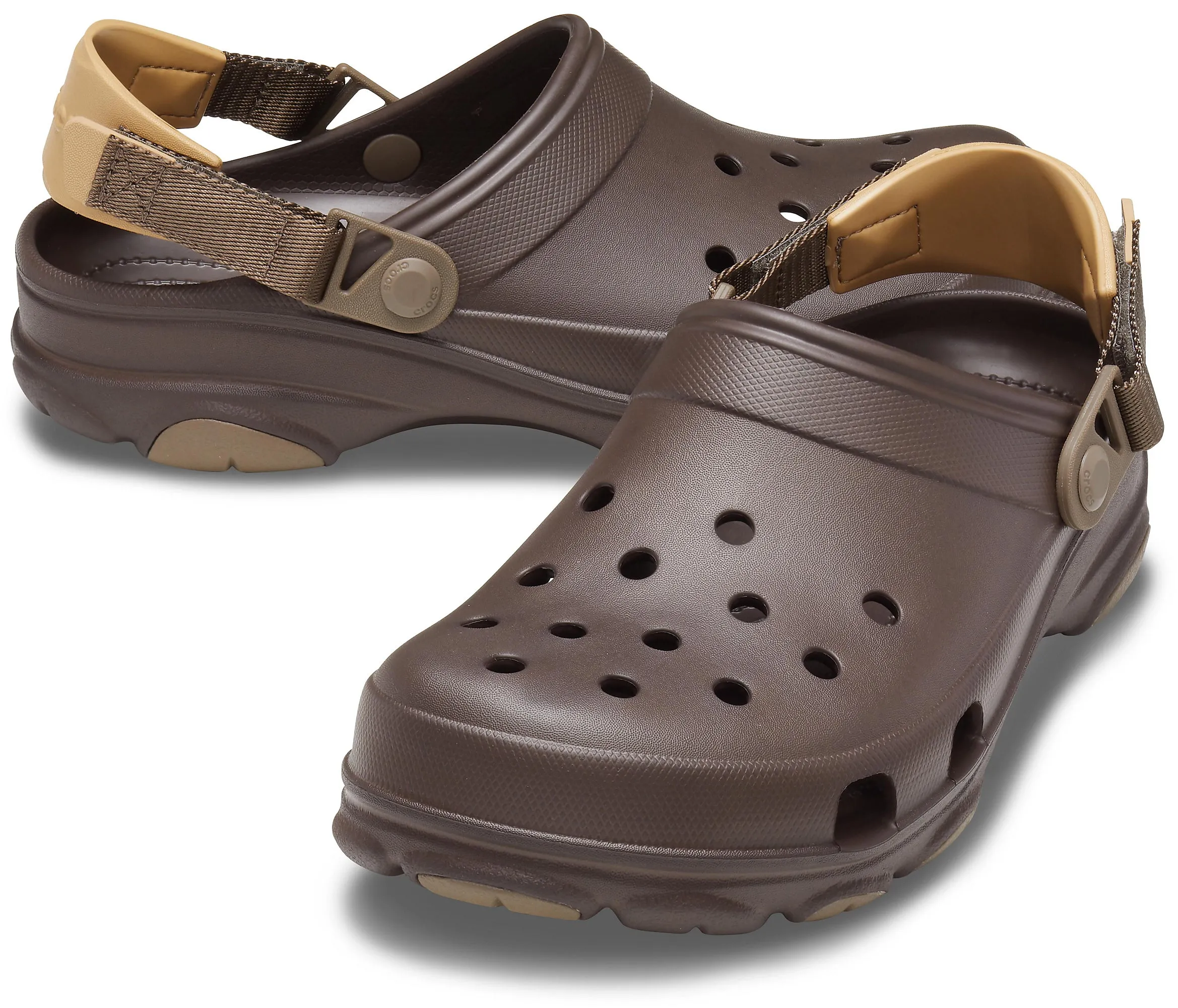Crocs Adults Unisex All Terrain Clogs In Espresso