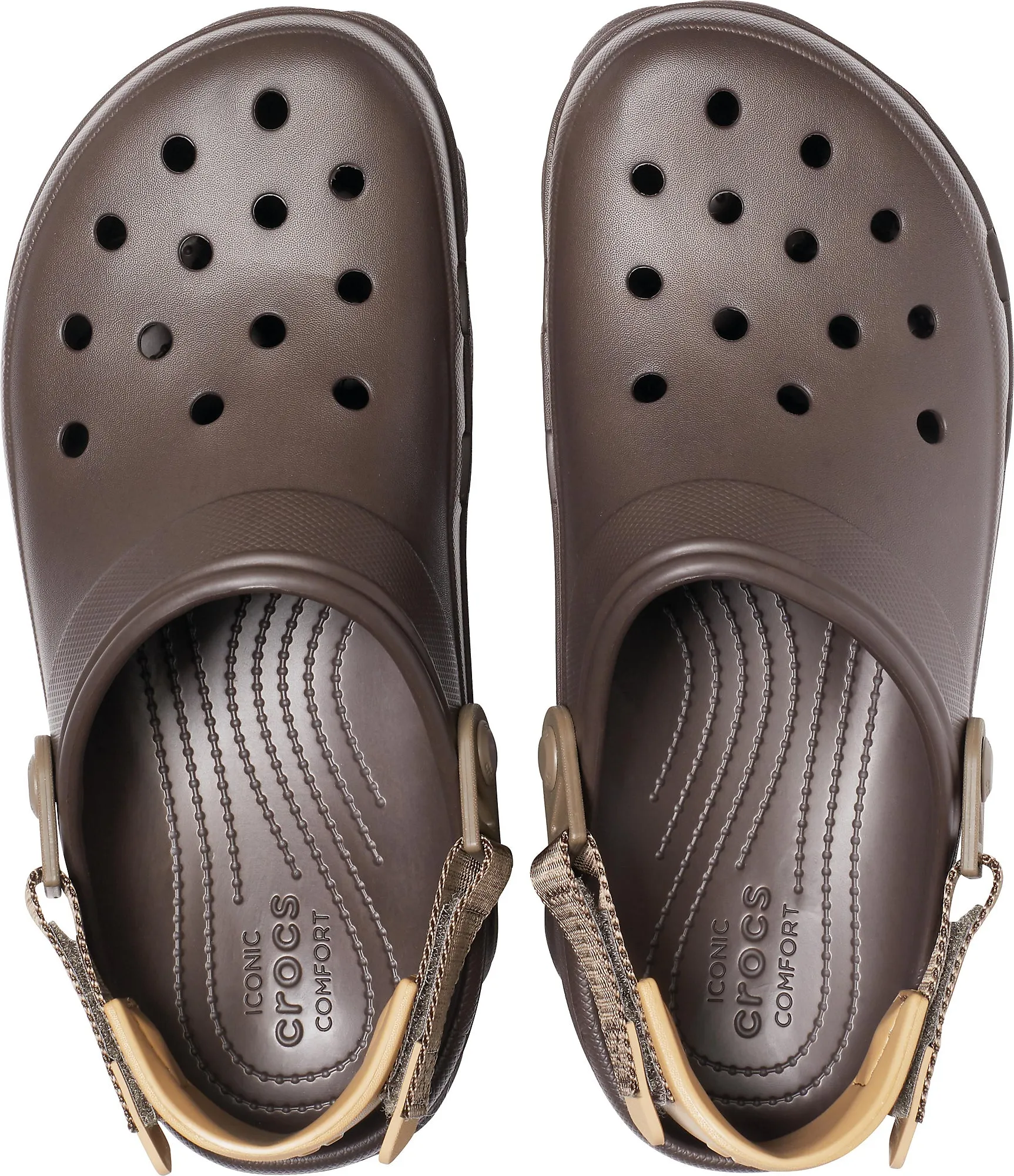 Crocs Adults Unisex All Terrain Clogs In Espresso