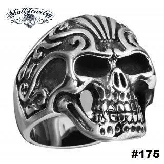 Desperado Stainless Steel Skull Ring (#175)