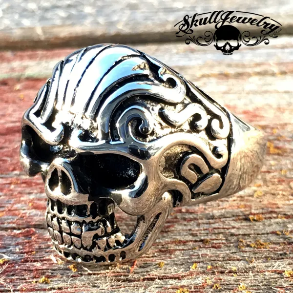 Desperado Stainless Steel Skull Ring (#175)