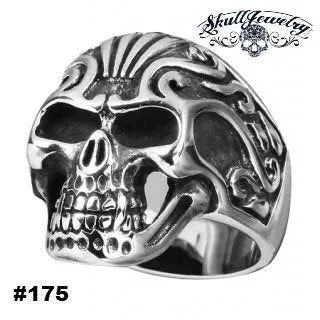 Desperado Stainless Steel Skull Ring (#175)