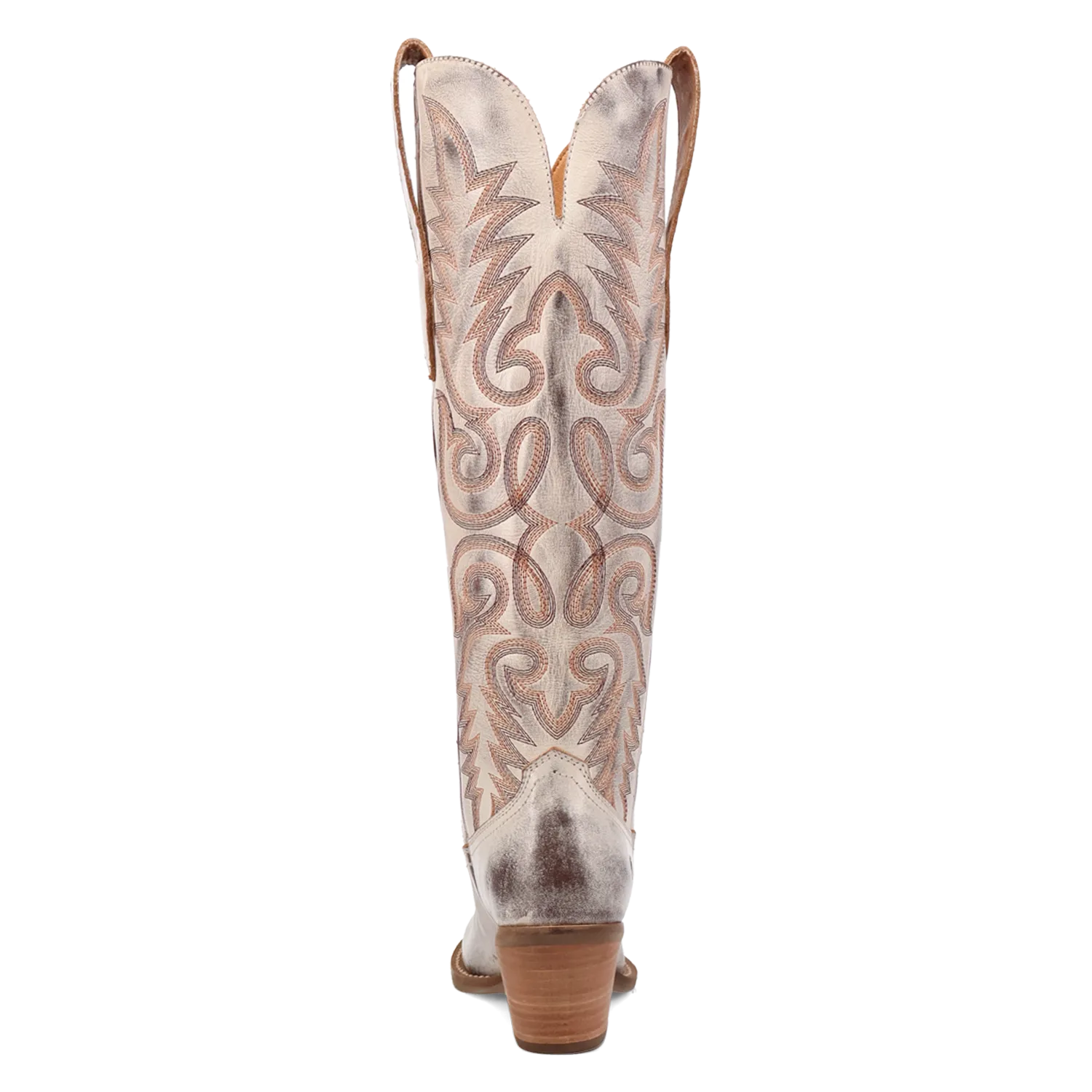Dingo Faded Brown Faded Love Round Toe Western Boots for Women