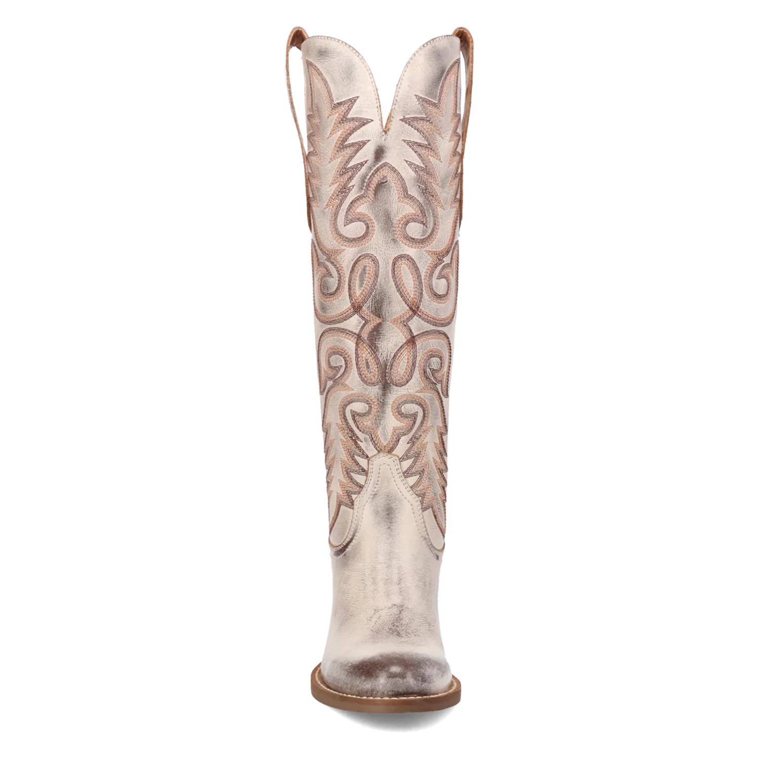 Dingo Faded Brown Faded Love Round Toe Western Boots for Women
