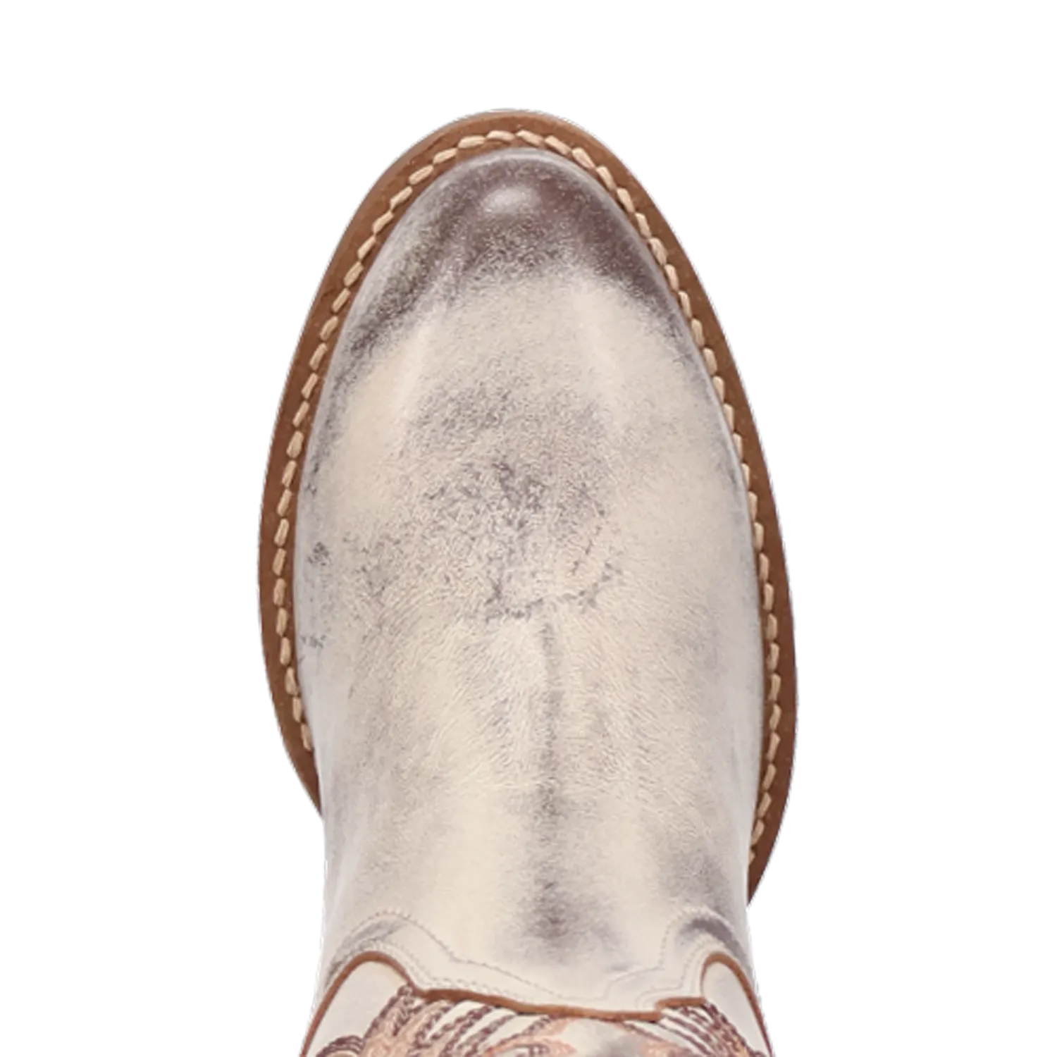 Dingo Faded Brown Faded Love Round Toe Western Boots for Women