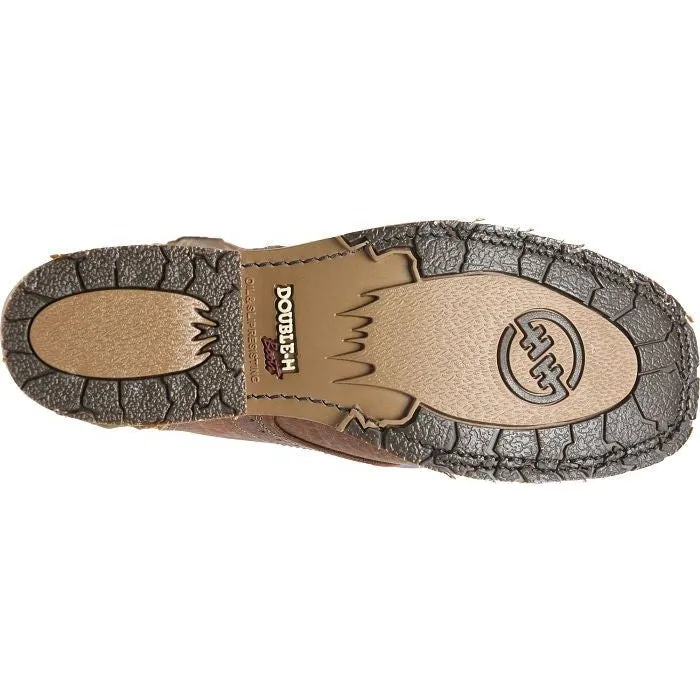 Double H Men's Dalton 11" Square Toe Western Classic Boot -Brown- DH4655