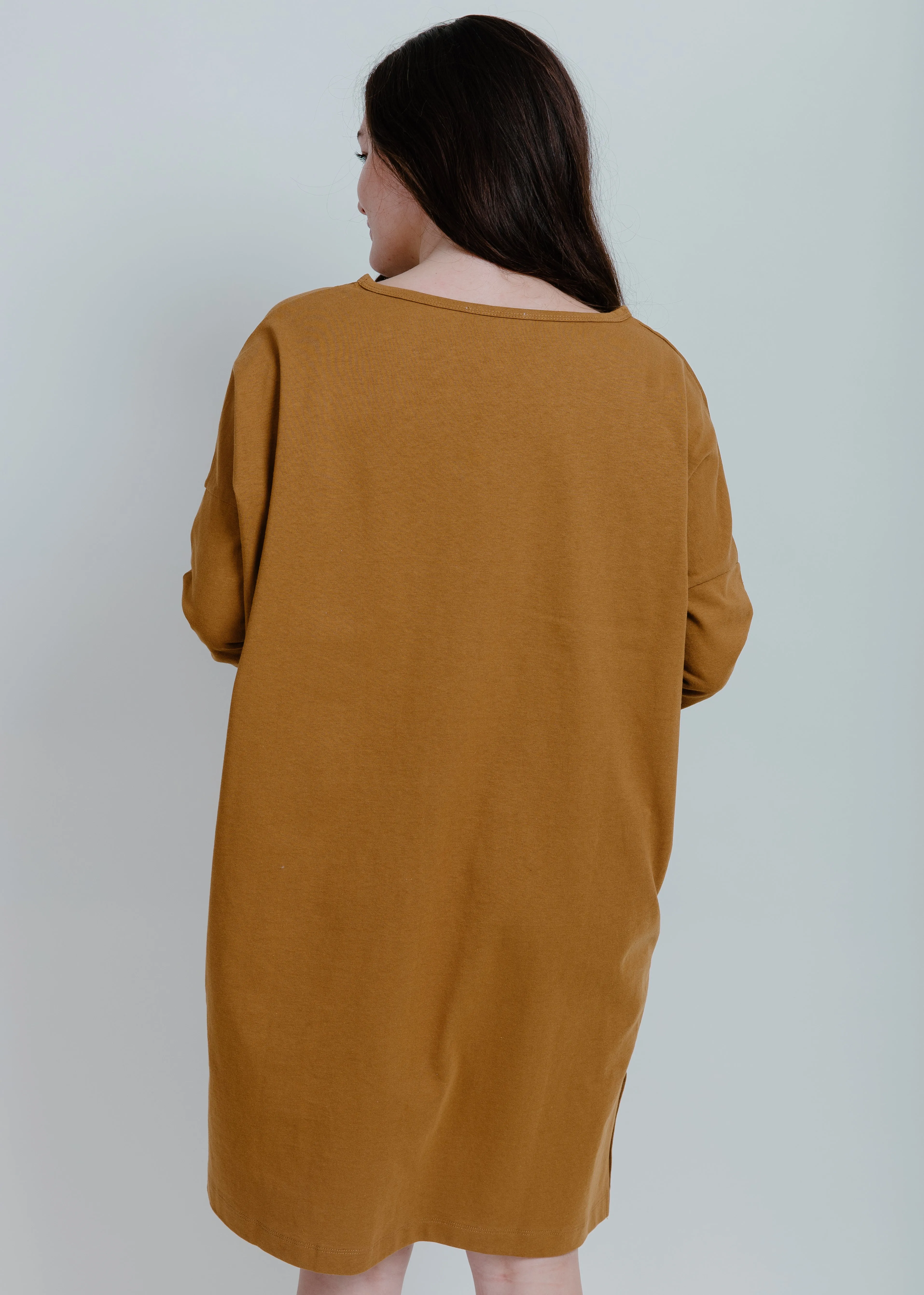 Eleanor Side Slit Mini - Pale Brown