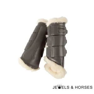 Eskadron Tendon Boots -  Classic Sports 22 Glamslate Evo-Wool Tendon Boots - Fossil