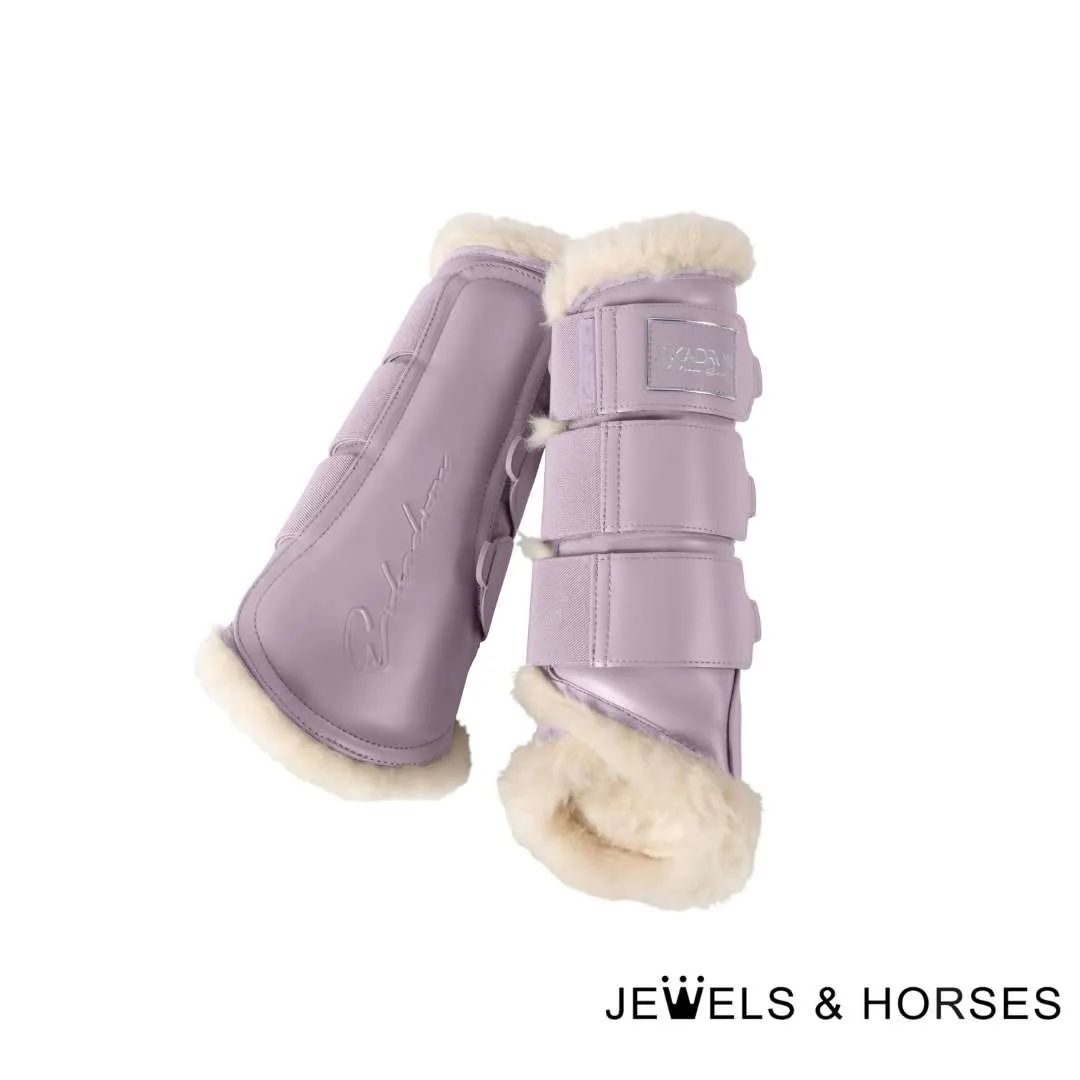 Eskadron Tendon Boots - Classic Sports 22 Glamslate Evo-Wool Tendon Boots - Silk Purple