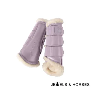Eskadron Tendon Boots - Classic Sports 22 Glamslate Evo-Wool Tendon Boots - Silk Purple