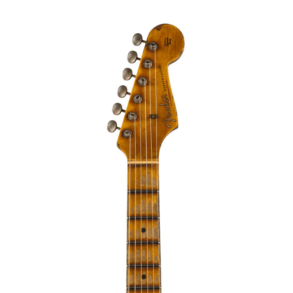 Fender Custom Shop Ltd Ed Red Hot Super Heavy Relic Stratocaster, Super Faded Aged Lake Placid Blue