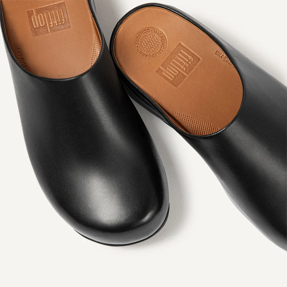 FitFlop SHUV Leather Clogs