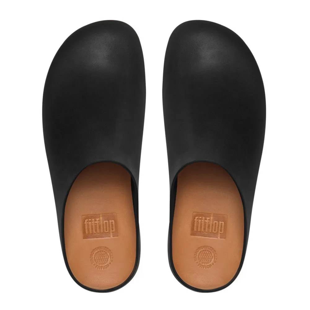 FitFlop SHUV Leather Clogs