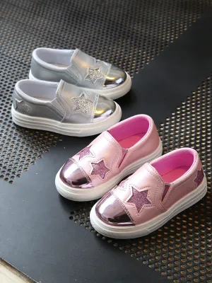 Girls Let's reach For the Stars Loafers By Liv and Mia