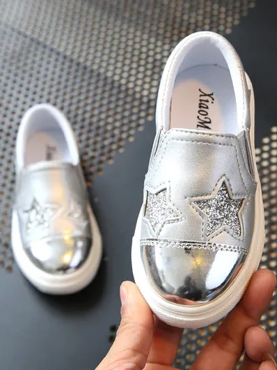 Girls Let's reach For the Stars Loafers By Liv and Mia