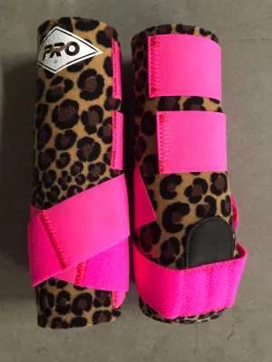 H20 Front & H20 Rear Cheetah Sports Support - Pink