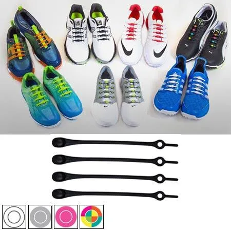 HICKIES Original No Tie Elastic Shoelace Unisex/One-size Fits Infrared