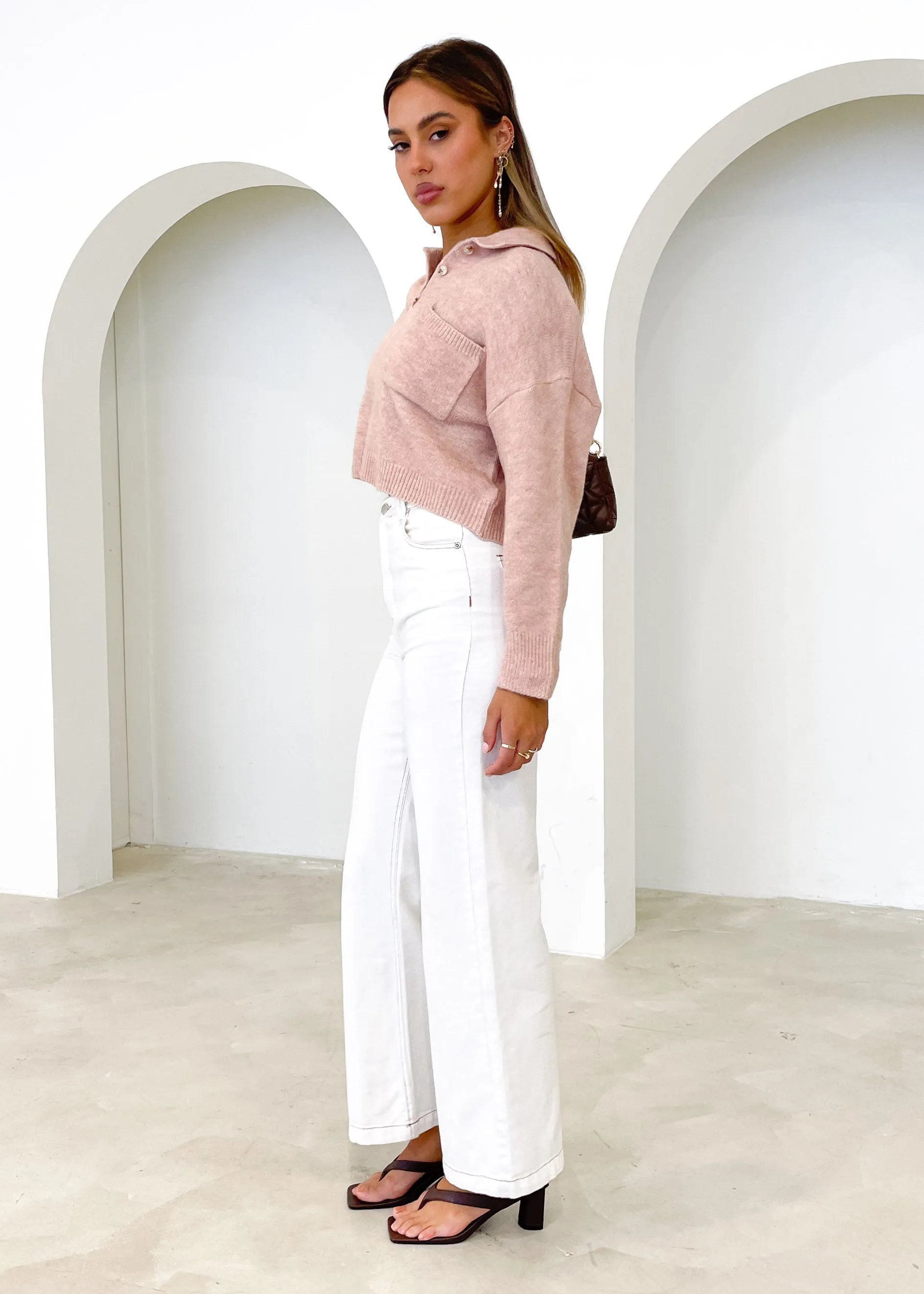 Highfield Sweater - Blush