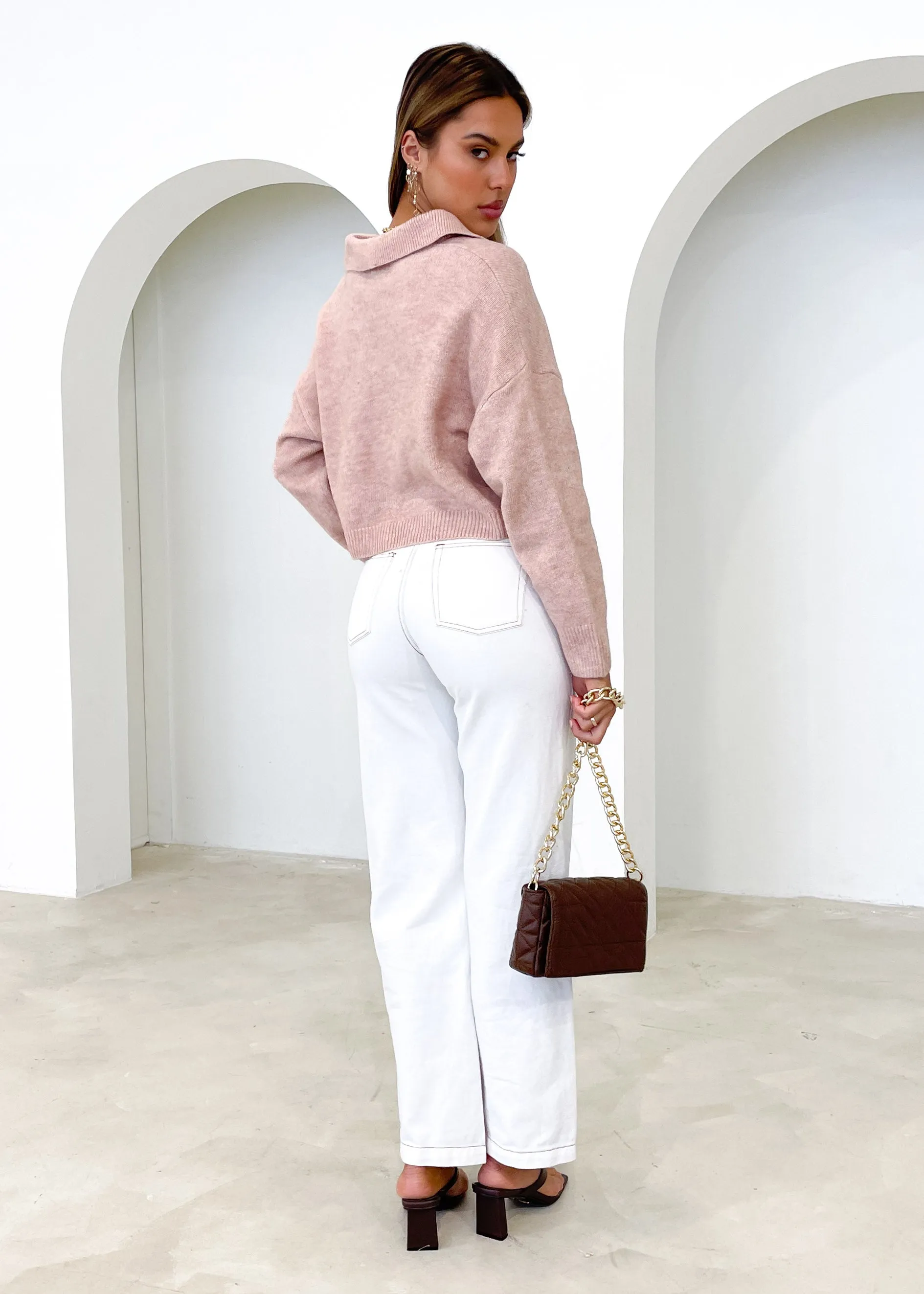 Highfield Sweater - Blush